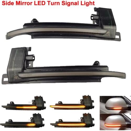 Dynamic Blinker Mirror Light for Audi A3 8P A4 A5 B8 Q3 A6 C6 4F S6 LED Turn Signal Side Indicator S4 S5 S6 A8 D3 8K S8
