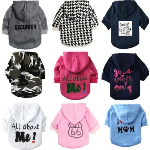 Thicken Dog Clothes Winter Puppy Dog Costume Fashion Pet Clothing For Small Medium Dogs Hoodie Coat Warm Cat Dogs Costume York