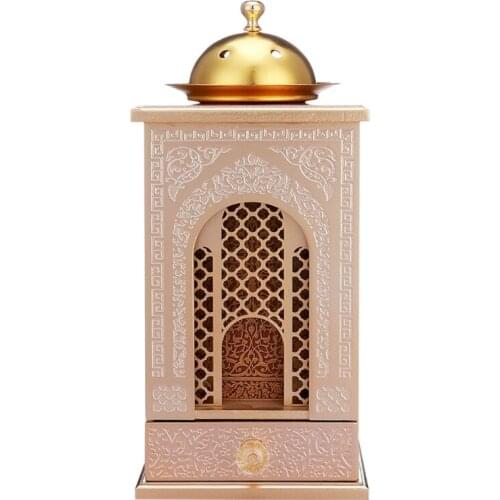 Vintage Ramadan Arab Incense Burner Holder Muslim Home Eid Mubarak Decoration Tea House Decor