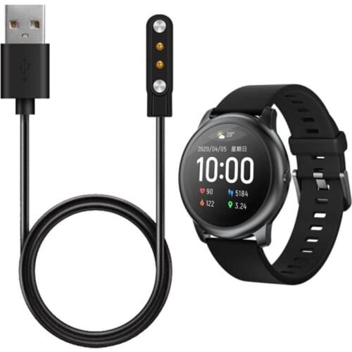 Charger For Xiaomi Haylou Solar LS05/LS02/LS01 Smartwatch Bracelet Charger USB Charging Cable Cord Smart Charging Accessories