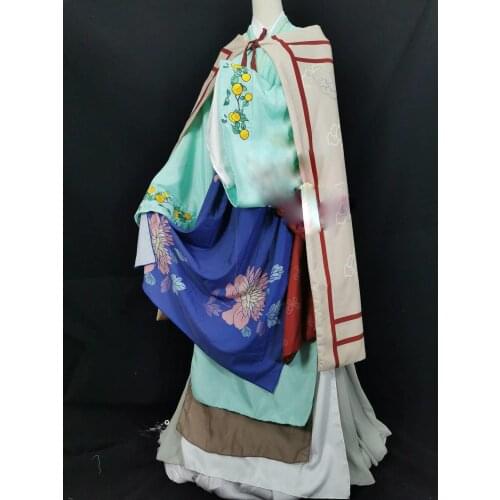 8 Designs South China Jiang Nan Folk Living Cos Famous People in Ancient China Ying Tai Pan'An Male Female Cosplay Costume Hanfu