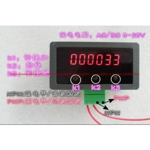 100% NEW YYJSQ-3 Digital module counter magnetic sensor proximity switch industrial control modified sensor