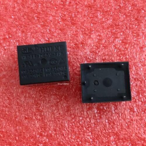 5Pcs new HK3FF-DC5V-SHG HK3FF-DC12V-SHG HK3FF-DC24V-SHG Volt Power Relay DC 5V 12V 24V 10A 5 Pins 5-Pin DIP5 Black HK3FF *FD881