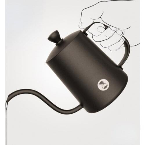 GY Three Hand Wash Pot 3 Hanging Ear Brew Cup 304 Stainless Steel Drip Type Household Long Mouth Coffee Pot