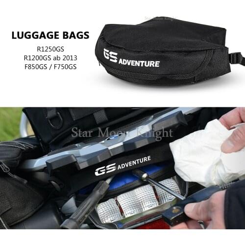 FOR BMW R1250GS R1200GS F850GS F750GS 2013 - Motorcycle Storage Bag Repair Tool Bag Waterproof Bag Luggage Rack bags Tail Bag