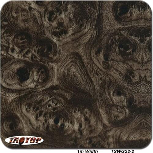 TSD22-2 1m*10m Wooden Grey Liquid Dipping Film Wood Water Transfer Printing Film