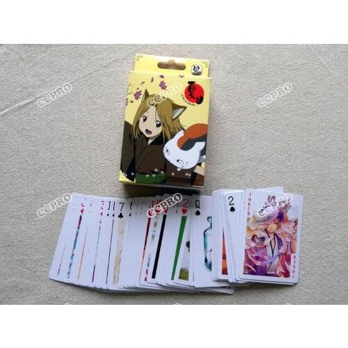 Anime Natsume Yuujinchou Poker Cards/bridge Cards/desk Cards of Takashi&Nyanko Sensei Type B