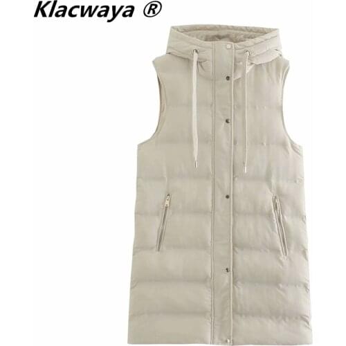 Klacwaya Women's Long Vests
