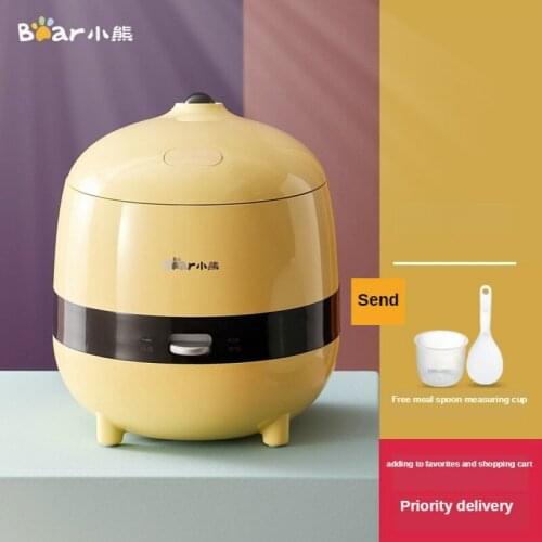 Little Bear Rice Cooker Mini 1.2L Multifunctional Smart Cooking Rice Cooker Dormitory Traveling Couple 1-2 New