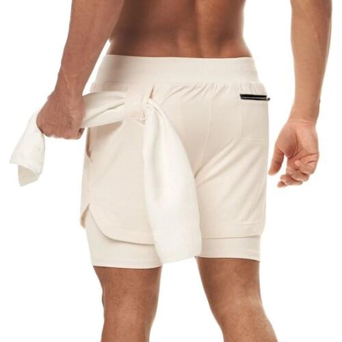 Mens Summer Sports Shorts Breeches Homme 2021 New Gym Casual Fitness Shorts Men-in-shorts Training Wicking Running Shorts Male