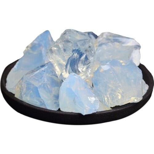 Irregular natural opal crystal rough high-quality mineral specimens quartz stone home garden fish tank decoration can be diy