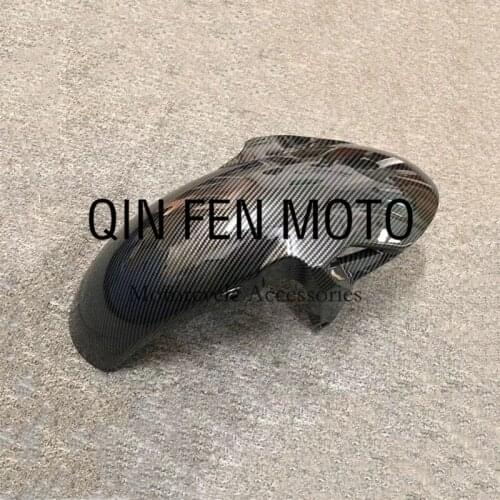 Fairing Front Fender Mudguard Cover Cowl Panel Fit For Kawasaki Ninja650 ER6F 2017-2021 Carbon fiber paint