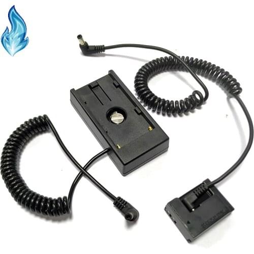 7.2V / 12V NPF Battery Plate with Coiled DC Cable + DR-80 for for Canon PowerShot G1X G15 G16 SX40 SX50 and SX60 Digital Cameras