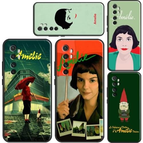 Amelie Poster Classic France Movie Case For Xiaomi Mi Note 10 Lite Mi 9 9T 10 Pro Max3 Mi 10 Ultra A3 POCO X3 NFC F2 Pro F1