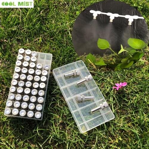 S012 New type Anti drip fog spray nozzle water nozzle low pressure misting nozzles fogging nozzle for greenhouse humidification
