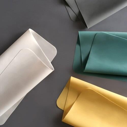 30x40cm Silicone Waterproof Placemat Morandi Nordic Style Western Table Mat Heat Insulation Anti-skidding Washable Kitchen Pad