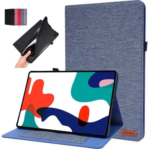 Cloth pattern book style tablet case For Huawei MatePad Pro 12.6 inch 2021 WGR-W09 WGR-W19 WGR-AN19 Stand Cover with Card slots