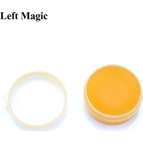 1pcs Magicians WAX (Magicians Wax Pellets)& Container for Coin Card close up magic tricks Mentalism magie toy sihir E3112