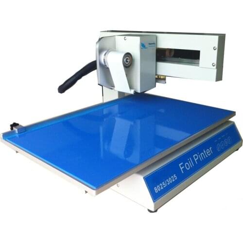 High quality digital hot stamping book cover hot foil printer