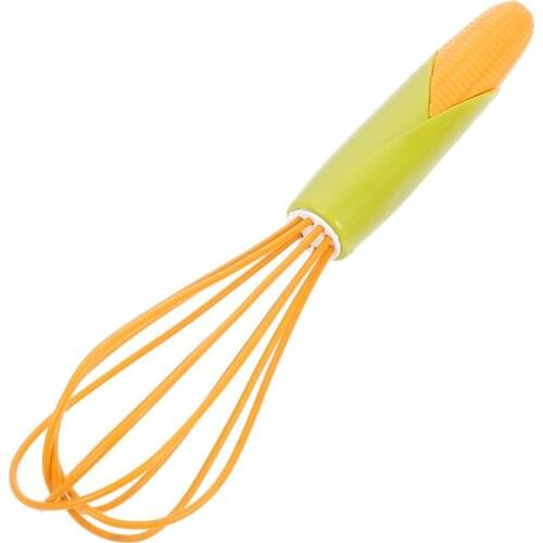 10 Inches Hand Egg Mixer Silicone Balloon Whisk Milk Cream Frother Kitchen Utensils for Blending Stirring