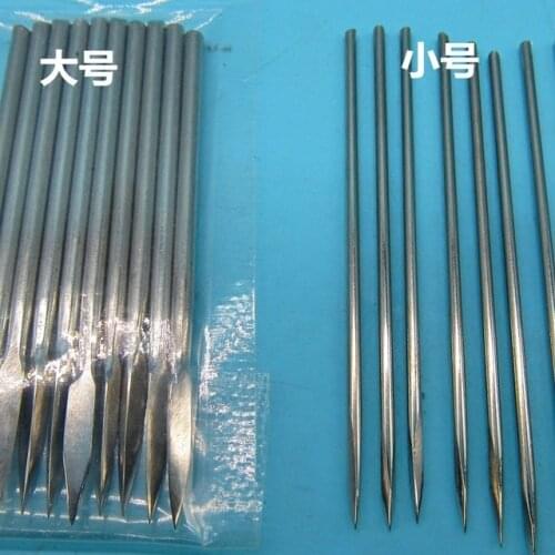 10 pcs 1.6*65mm/2.6*65mm acupuncture massage needle Stainless steel triangular needle bloodletting needle