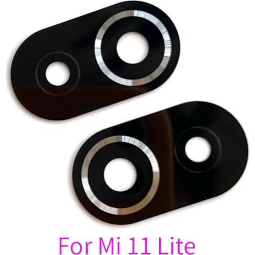 100CS For Xiaomi Mi 11 Lite Pro Ultra Rear Back Camera Glass lens Cover with Adhesive Sticker