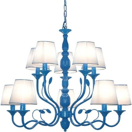 Living Room Chandeliers Decorative Hanging Lamps Wrought iron lamps and chandeliers Interior Lighting Dining Room Lights