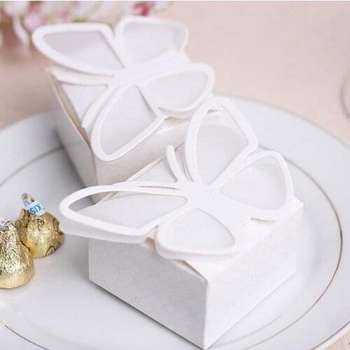 Butterfly Candy Box DIY Folding Party boda Decoration Gift Paper Favors Boxes for Wedding Decoration LX4445