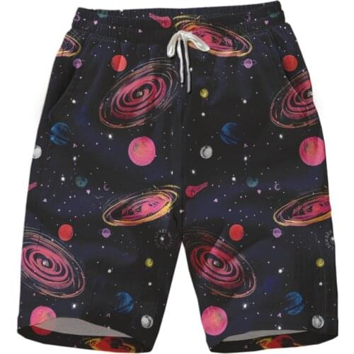 Summer 3D Printed Beach Star Pattern Fashion Logo Custom Man Shorts