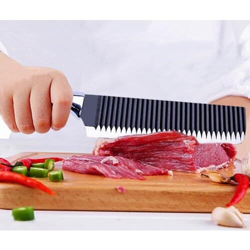 Black Stainless Steel 6pcs/set Kitchen Knife Set Germany Steel Ultra Sharp Blade