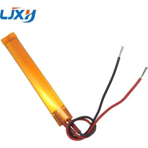 LJXH 2PCS AC24V/110V 100x15x3.5mm PTC Heating HeaterElement 80/120/200/220 Degrees Constant Temperature Insulating Film Shell