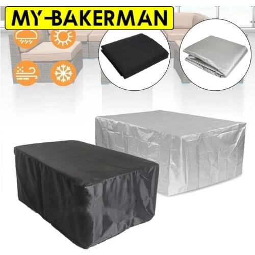 Outdoor Veranda Patio Garden Furniture Cover Set with Durable and Water Resistant Fabric Furniture Lounge Porch Sofa Protectors