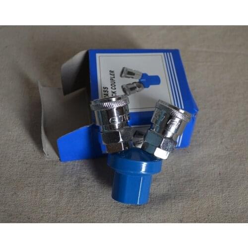 New 1PC 2 WAY QUICK CONNECT ROUND NITTO AIR TOOLS COUPLING