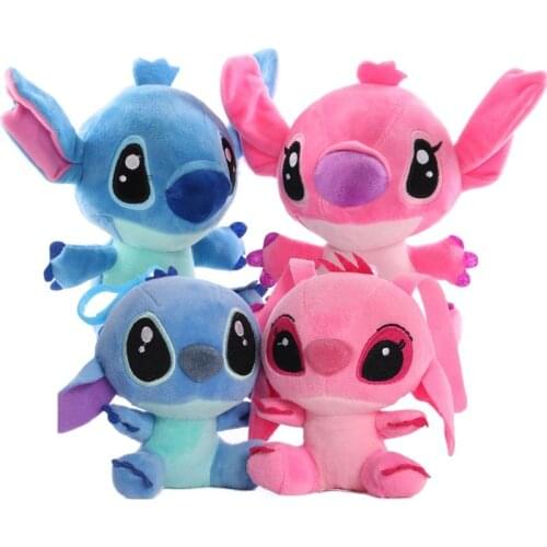 New 10cm/20cm cartoon anime Lilo Stitch Plush Toys cute Soft Stitch Stuffed toy gifts For Kids