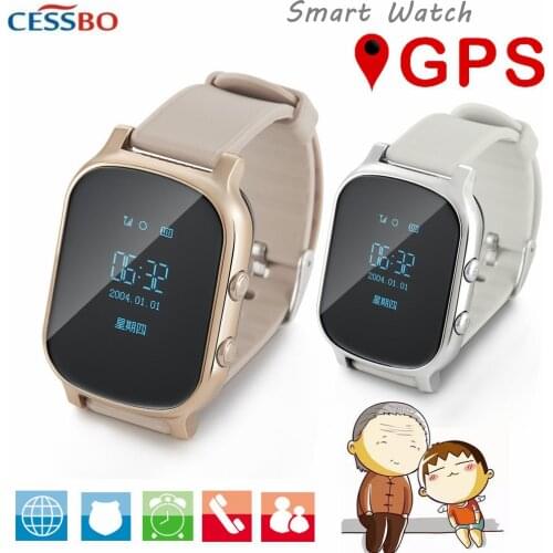 Russian Fitness Smart Watch for Olderly Kids GPS Anti Lost Healthy Smart Bracelets Two Ways Call Touch Srceen Camera Smart Band