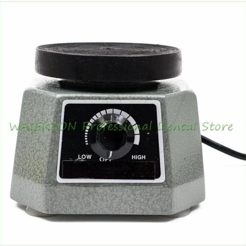 Dental Laboratory Equipment Vibrator Oscillator Shaker 4" Round for teeth cure for dentist