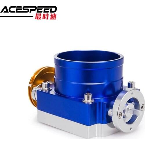 UNIVERSAL 80MM THROTTLE BODY BILLET ALUMINUM THROTTLE BODY PERFORMANCE INTAKE MANIFOLD HIGH FLOW