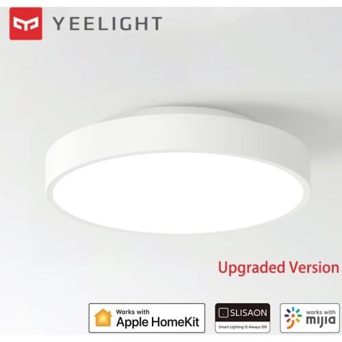 Upgrade Yeelight YLXD76YL LED Ceiling Light 23W 320mm AC220V Adjustable Brightness Work For HomeKit Mijia App IP60 Dustproof
