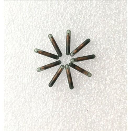 1.4mm*8mm 134.2KHZ EM4305 fish tags animal tag RFID passive cards 100pcs/Lot