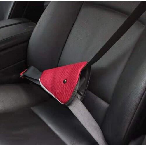 1PCS Car Safety Belt Cover Child Seat Belt Adjustment Automobile Anti-Neck Baby Shoulder Cover Seatbelt for Kids Safety