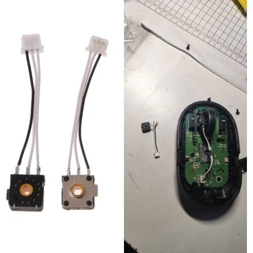 2Pcs Encoder Decoder for razer Mouse Mamba HYPERFLUX Viper Mouse Wheel P9YA