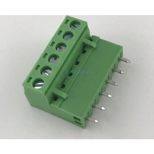 20sets 5.08 mm Pitch PCB Pluggable Screw Terminal Blocks, Plug + Straight needle Pin Socket 2 pin to 22pin