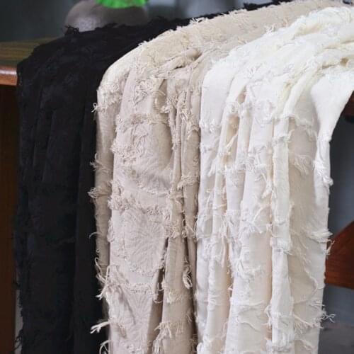 50cm * 135cm / piece, Jacquard Cotton And Linen Cloth,Clothing,Skirt,Shirt,Decoration,Curtain Fabric, DIY Handmade Materials