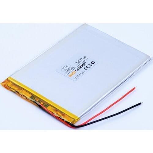 3570100 3.7V 2600mAh Rechargeable li Polymer Li-ion Battery For 7 inch Tablet PC Ainol Aurora Bluetooth Notebook Power bank