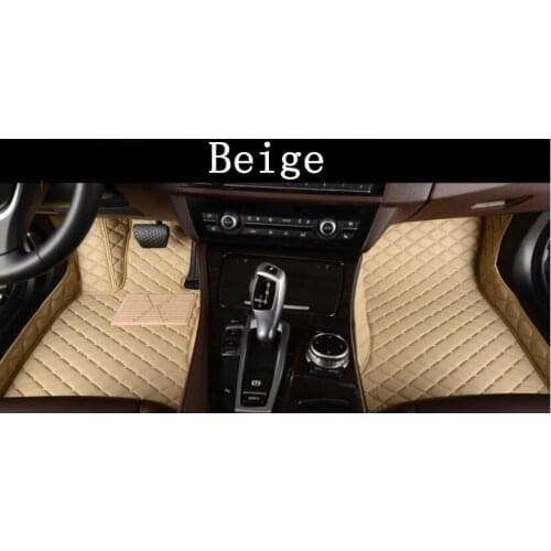 Car 3D Luxury Leather Car Floor Mats For 17-18 Toyota C-HR CHR 2017 2018 EMS Free shipping