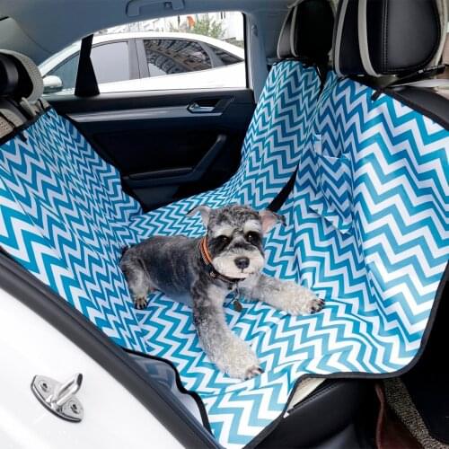 Pet Car Seat Covers Waterproof Back Bench Seat Pet Dog Car Seat Cover Mats Hammock Protector With Safety Belt transportin perro