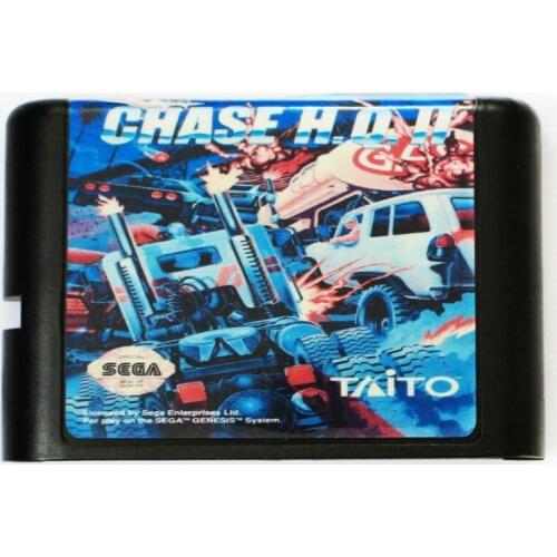 Chase H.Q.II 16 bit MD Game Card For Sega Mega Drive For SEGA Genesis