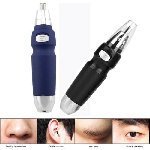 Electric Nose hair Trimmers for men Portable Nose and ear trimmer Hair Shaver Clipper Safety Removal Cleaner Drop Shipping VIP
