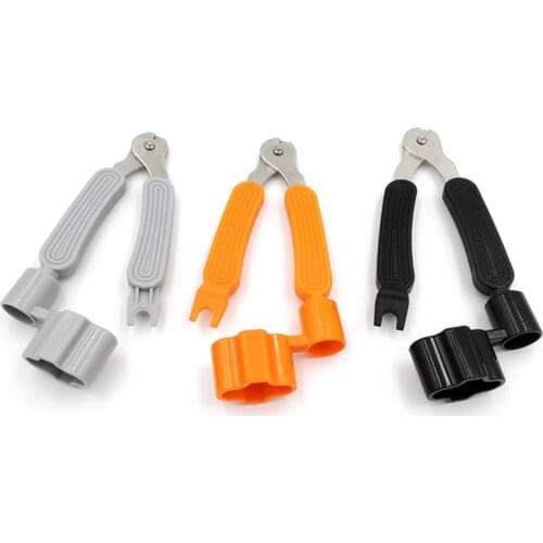 FLOFAIR Lnstrument Accessories Guitar Installation String Multi-purpose Tools String scissors String Curler Multi-color Optional