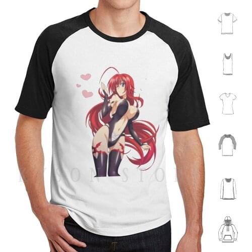 High School Dxd Rias Kiss T Shirt Print For Men Cotton New Cool Tee Anime High School Dxd Highschooldxd High School Dxd Saison